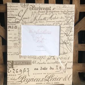 New 16 x 20 Designer Fabric mat with a opening for 8 x 10 mage comes shr…